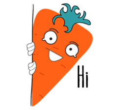 Super Carrot sticker #10647104