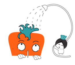 Super Carrot sticker #10647106