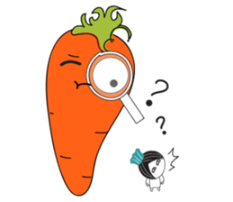 Super Carrot sticker #10647109