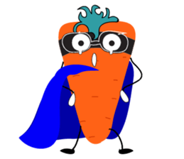 Super Carrot sticker #10647111
