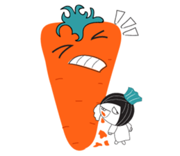 Super Carrot sticker #10647114