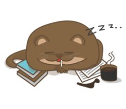 Mak the Otter sticker #10647404