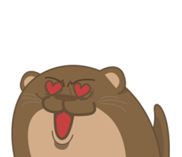 Mak the Otter sticker #10647413