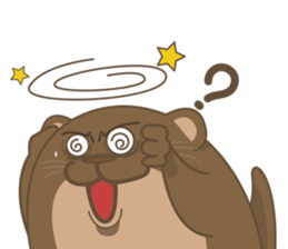 Mak the Otter sticker #10647425