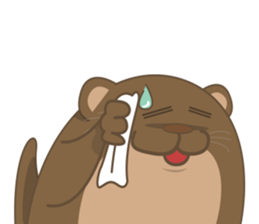 Mak the Otter sticker #10647428