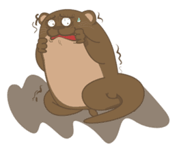 Mak the Otter sticker #10647433