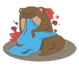 Mak the Otter sticker #10647434