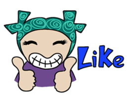 Girls Hair Bows sticker #10647606