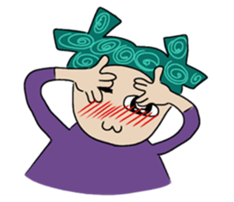 Girls Hair Bows sticker #10647613