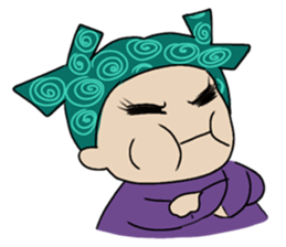 Girls Hair Bows sticker #10647617