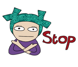 Girls Hair Bows sticker #10647620