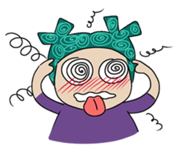 Girls Hair Bows sticker #10647625