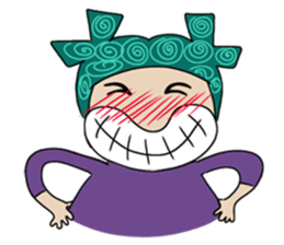 Girls Hair Bows sticker #10647626