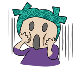 Girls Hair Bows sticker #10647628