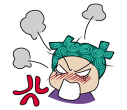 Girls Hair Bows sticker #10647629