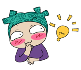 Girls Hair Bows sticker #10647630