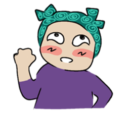 Girls Hair Bows sticker #10647636