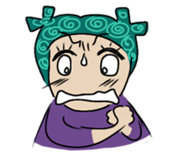 Girls Hair Bows sticker #10647638