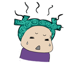 Girls Hair Bows sticker #10647639