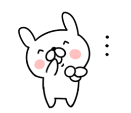 Invective rabbit2 sticker #10647895