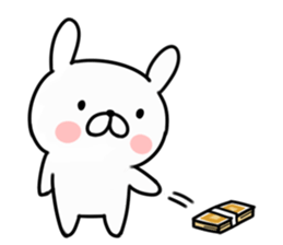 Invective rabbit2 sticker #10647902