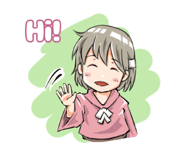 Online! Hizumi-chan Lv.0e sticker #10648000