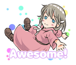 Online! Hizumi-chan Lv.0e sticker #10648006