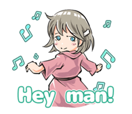 Online! Hizumi-chan Lv.0e sticker #10648019