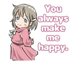 Online! Hizumi-chan Lv.0e sticker #10648020