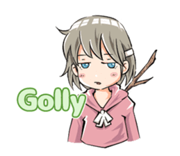 Online! Hizumi-chan Lv.0e sticker #10648032