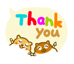 Daily conversation animal sticker sticker #10648405