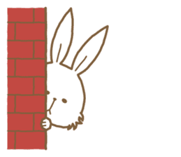 Rabbit is no motivation!! sticker #10648609