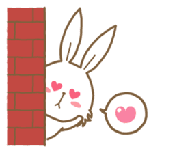 Rabbit is no motivation!! sticker #10648611