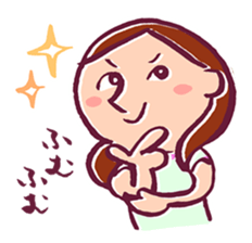 Fellow Mom sticker #10648736