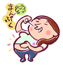 Fellow Mom sticker #10648754