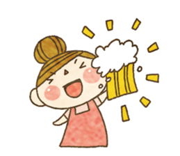 Message from your wife.It's easy to use! sticker #10648996