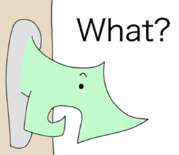 Happy creatures sticker #10649003