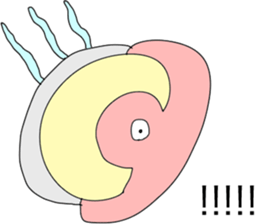 Happy creatures sticker #10649007