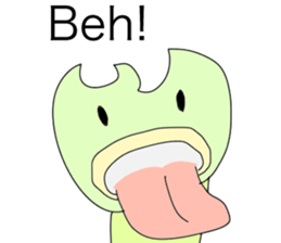 Happy creatures sticker #10649009