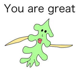 Happy creatures sticker #10649029