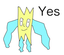 Happy creatures sticker #10649034