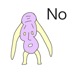 Happy creatures sticker #10649035