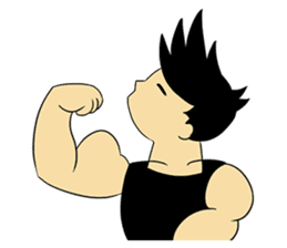 Gym Guy / Muscle Man sticker #10649161