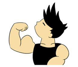 Gym Guy / Muscle Man sticker #10649161