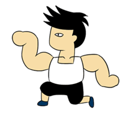 Gym Guy / Muscle Man sticker #10649163