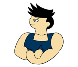 Gym Guy / Muscle Man sticker #10649166