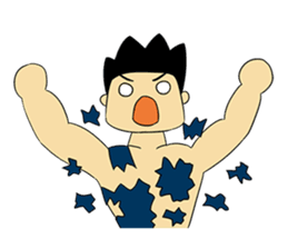 Gym Guy / Muscle Man sticker #10649167