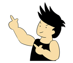 Gym Guy / Muscle Man sticker #10649170