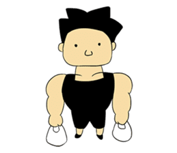Gym Guy / Muscle Man sticker #10649172