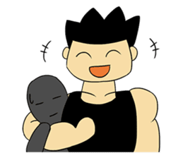 Gym Guy / Muscle Man sticker #10649177